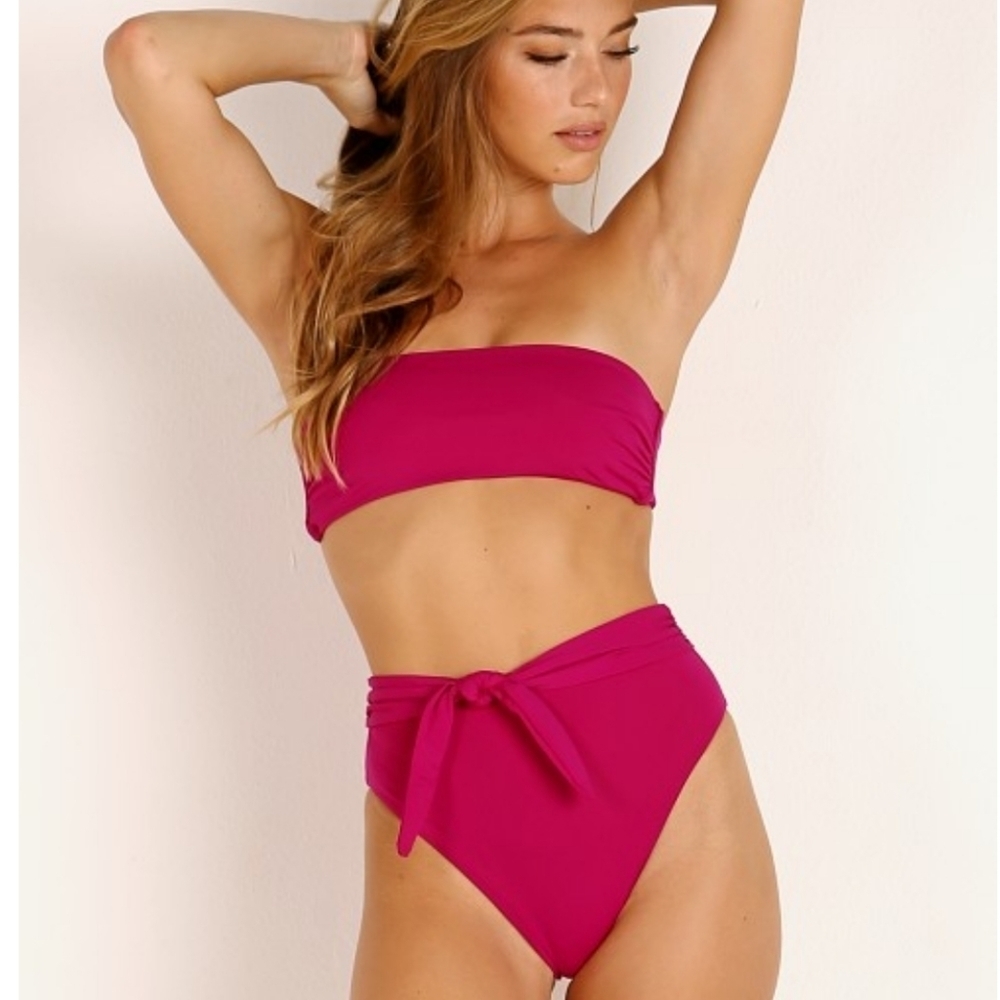 Mara Hoffman Abigail Bandeau‎ Bikini Top